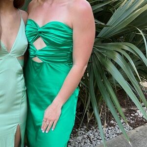 Hello Molly Mint and Emerald Maxi Dresses